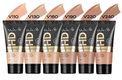 Base Matte Nano HD - Vult - Leticia Figueredo Makeup Store