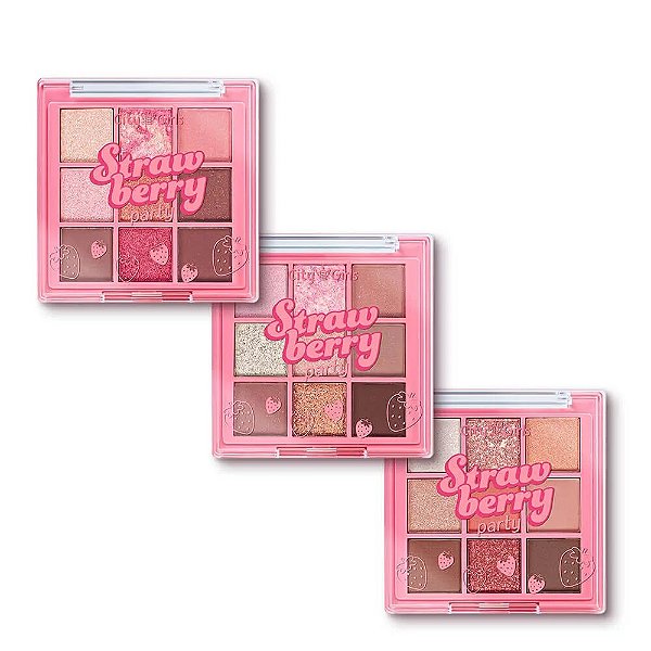 Paleta de Sombras Strawberry Party - City Girls