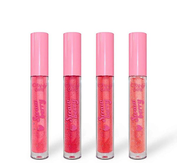 Lip gloss Strawberry Party -City Girls