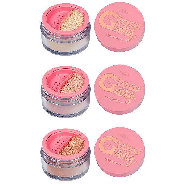 Pó Iluminador Glow Gang – Vizzela