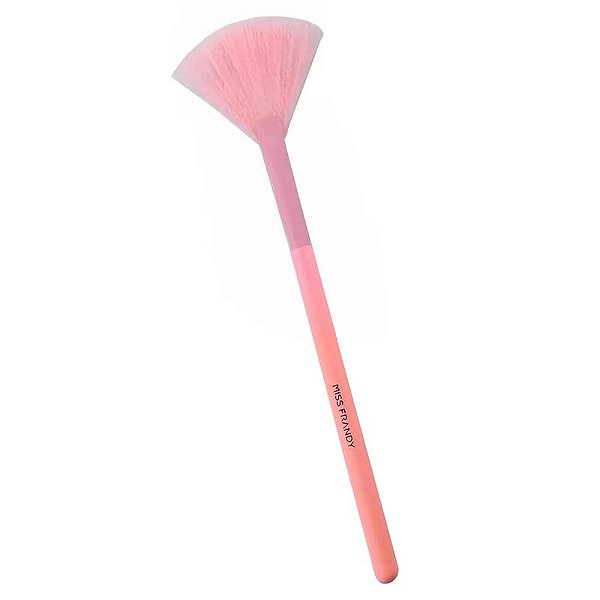 Pincel de Maquiagem Soft Leque Pequeno - Miss Frandy