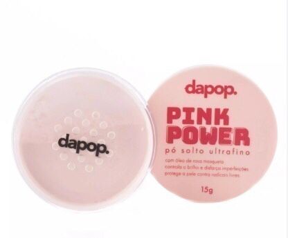 Pó Solto Ultrafino Rosa Mosqueta Pink Power - Dapop