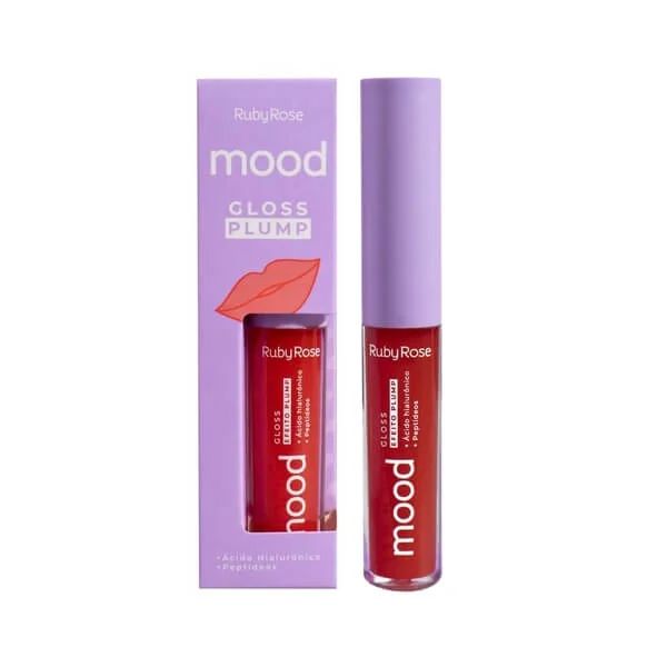 GLOSS LABIAL PLUMP MOOD - RUBY ROSE