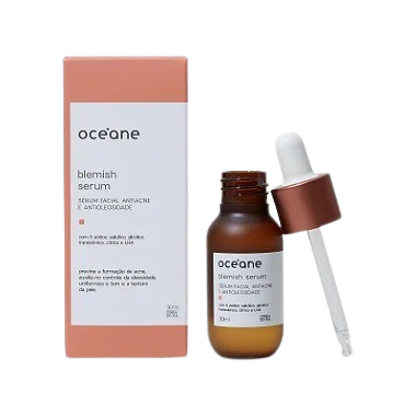 Sérum Antiacne e Antioleosidade - Blemish Serum 30ml  - Océane