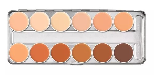 Paleta Supracolor 12 cores TT - Kryolan