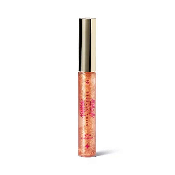 Gloss Labial Bronze Luminous 5,2ml - Niina Secrets Eudora