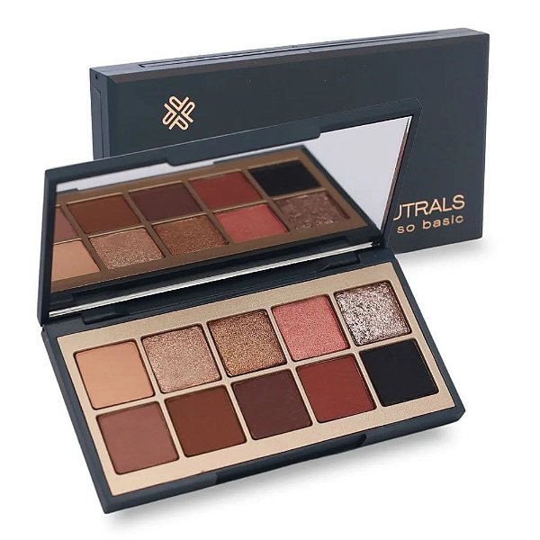 Paleta de Sombras Neutrals Not So Basic 12g - Petrizi