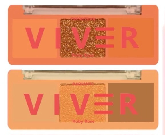 Paleta de Sombras Viver - Ruby Rose