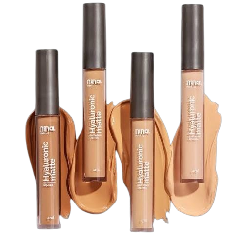 Corretivo Líquido Hyaluronic Matte - Nina Makeup