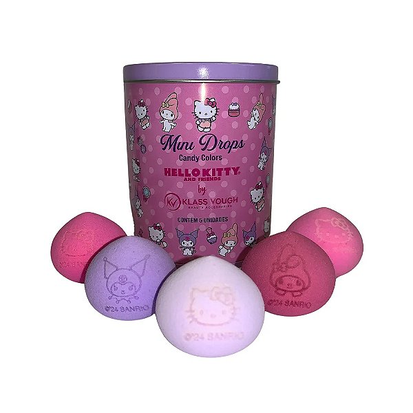 Kit de Esponjas Mini Gota Hello Kitty - Klass Vough