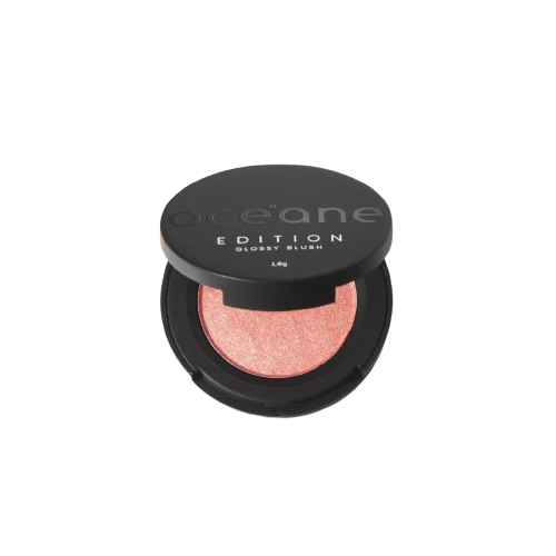 Mini Blush Cintilante - Glossy Blush Rose Pink Océane Edition