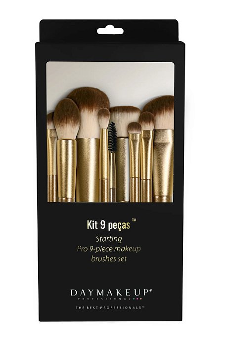 Kit Starting Pro 9 Peças - Daymakeup