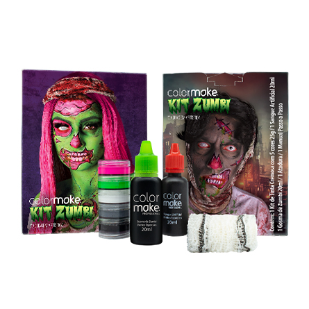 Kit Zumbi Maquiagem Artística - ColorMake