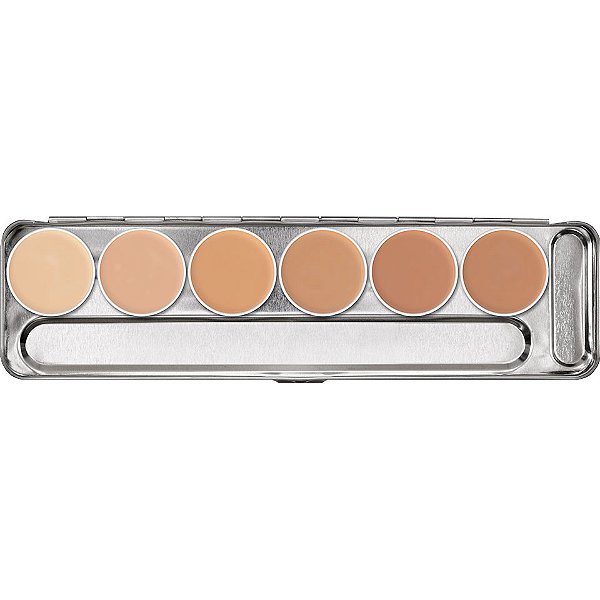 Paleta Dermacolor 6 Cores D1W D6W -  Kryolan