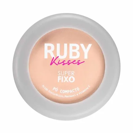 Pó Compacto Super Fixo -  Ruby Kisses