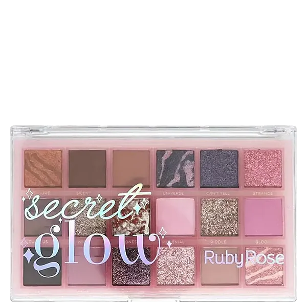 Paleta de Sombras Secret Glow - Ruby Rose