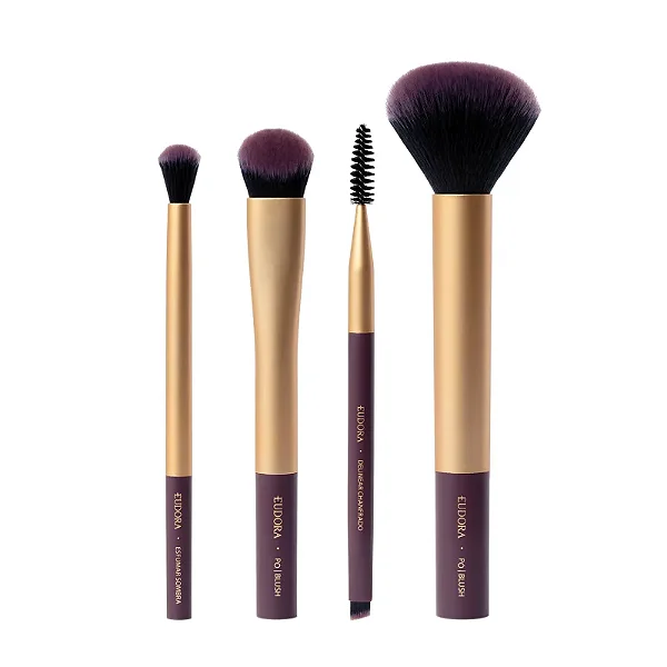 Kit de Pincéis Essentials - Eudora
