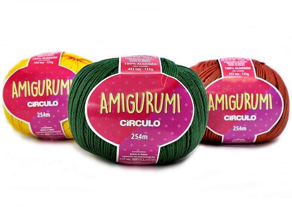Fio Amigurumi Circulo 254m