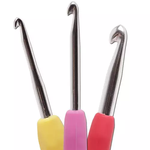 Agulha Crochê Soft círculo 4mm