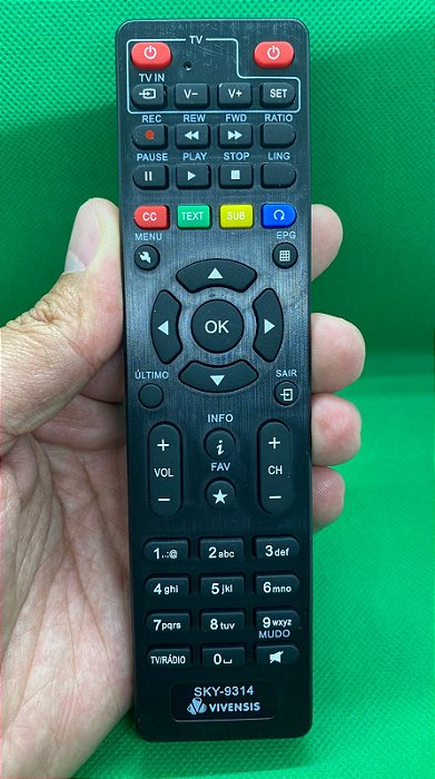 Controle Remoto Para Receptor ONE TV -  - Distribuidor e  Revendedor Receptor e Controles Remotos. Controles remotos para todos os  tipos de equipamentos e