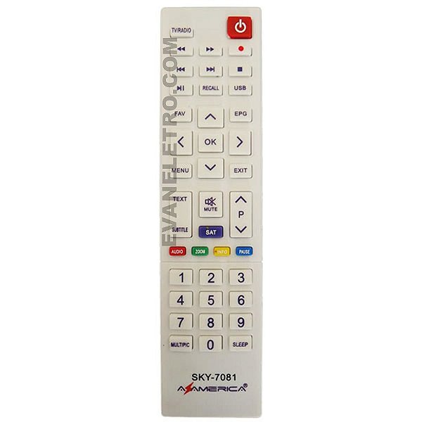 Controle Remoto Para Receptor ONE TV -  - Distribuidor e  Revendedor Receptor e Controles Remotos. Controles remotos para todos os  tipos de equipamentos e