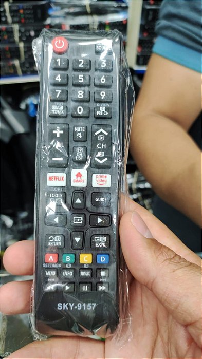 Controle Remoto Para Tv Aoc Com Botão Netflix Led Smart Novo SKY