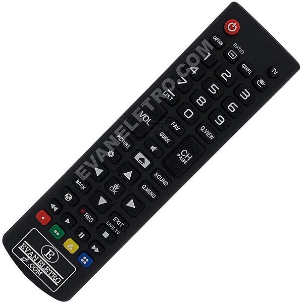 Controle Remoto TV LCD / LED LG AKB74915321 / 32LJ520B / 43LJ5100 / 49LJ5100 / 32LH570B (Smart TV)