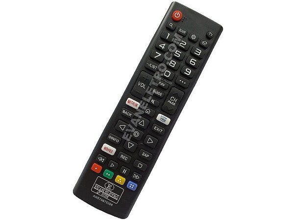 Controle Remoto TV LED LG AKB75675304 com Netflix e Prime Video (Smart TV)