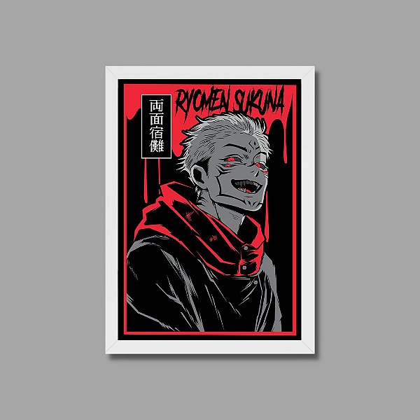 Quadro Jujutsu Kaisen (modelo 3)