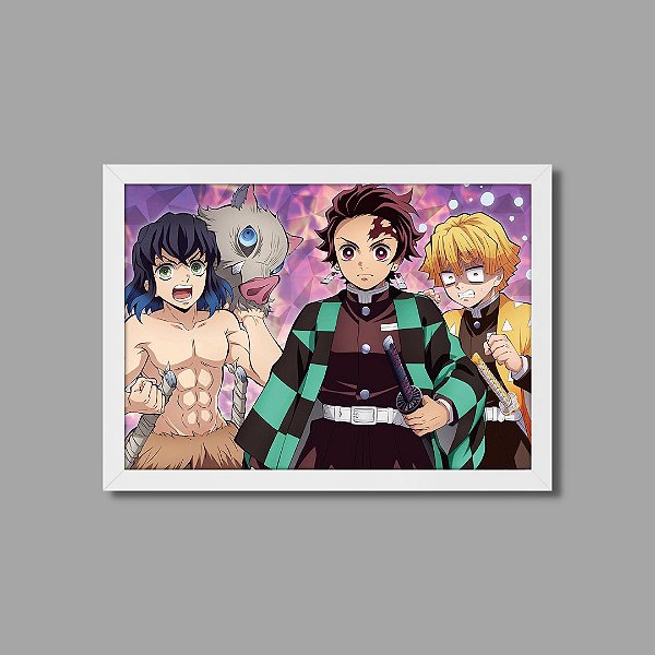 Quadro Demon Slayer (modelo 2)