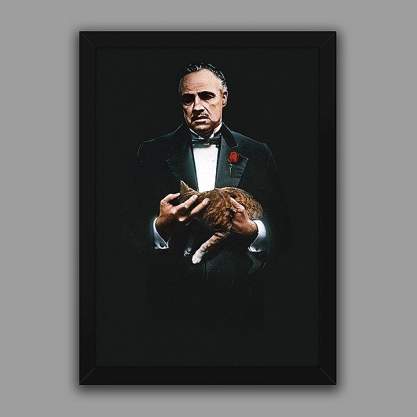 Quadro O Poderoso Chefão (modelo 2)