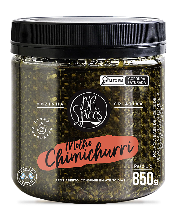 Molho Chimichurri pote Food Service 850g