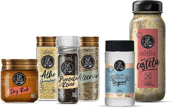 Combo o Mestre da Churrasqueira - BR Spices