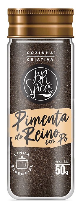 Pimenta Do Reino Moída Br Spices Vidro 50G