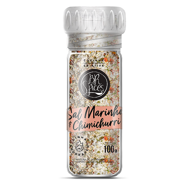 Moedor BR Spices Sal Marinho & Chimichurri 100G