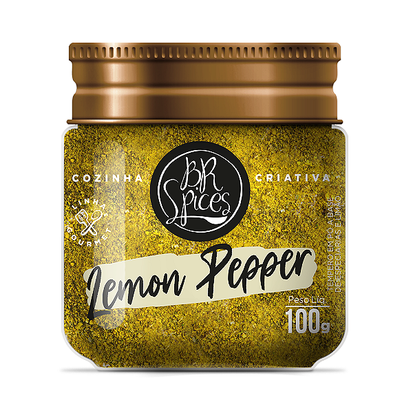 Tempero Pote Lemon Pepper 100g