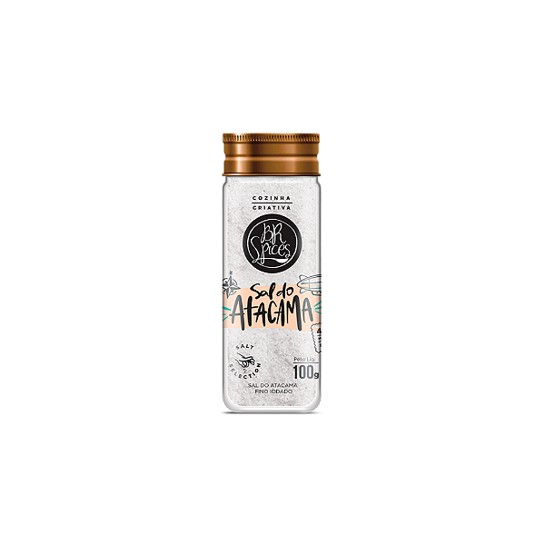 Sal Do Atacama Fino BR Spices Vidro 100G