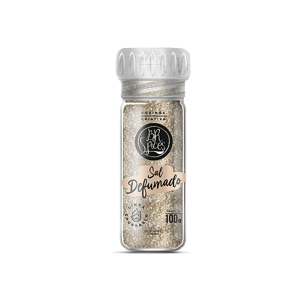 Moedor Sal Marinho Defumado BR Spices 100G