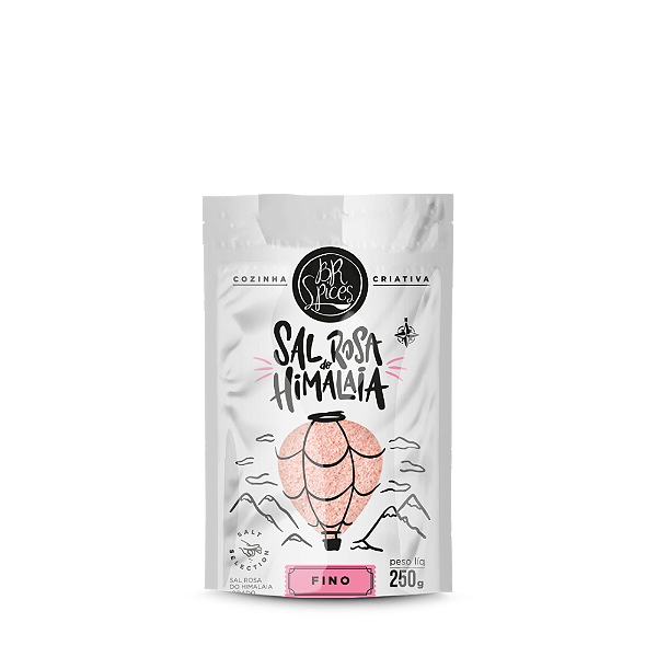 Sal Rosa Do Himalaia Fino BR Spices Pouch 250G