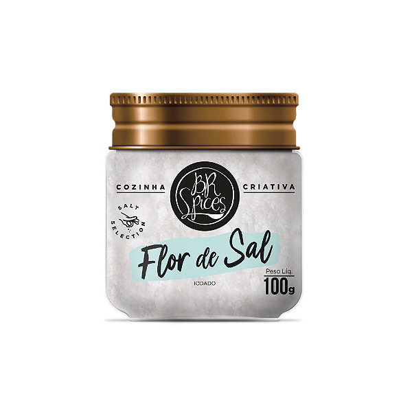 Flor De Sal Original BR Spices Pote 100G