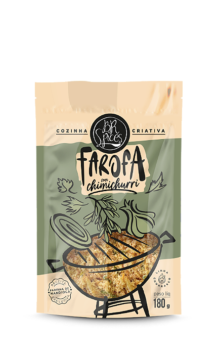 Farofa Temperada Chimichurri 180G