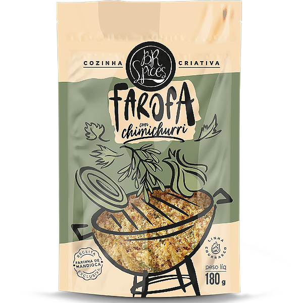 Farofa Temperada Chimichurri 180G