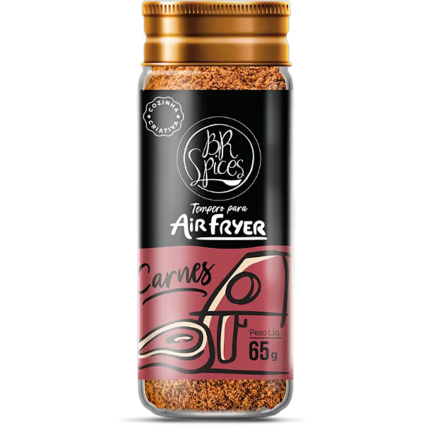 Tempero Para Air Fryer: Carnes Br Spices Vidro 65G