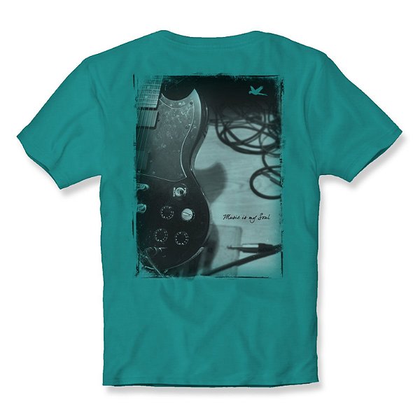 Camiseta Algodão Guitar