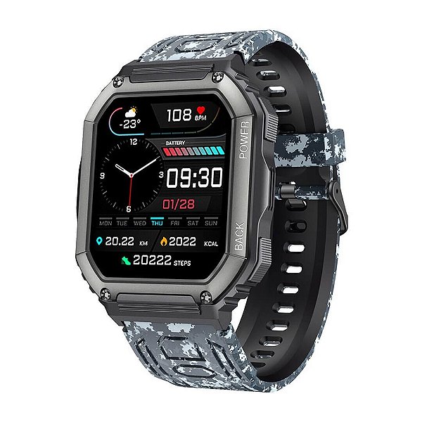 Relógio Smart Watch Esporte RR06 2023 Android e iOS