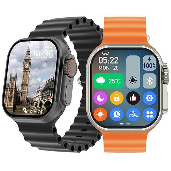 Relógio SmartWatch Ultra IW8 Pro Max NFC - Relógio Da Hora