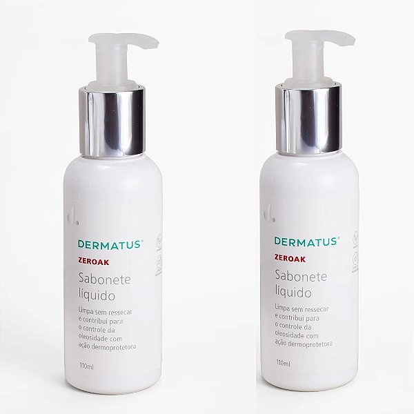 ZEROAK SABONETE LÍQUIDO KIT 2 UNIDADES 110mL CADA