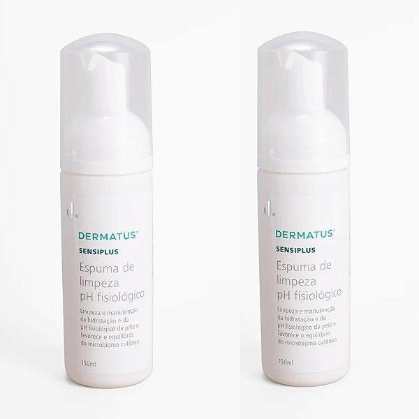 SENSIPLUS ESPUMA DE LIMPEZA KIT 2 UNIDADES 150mL CADA