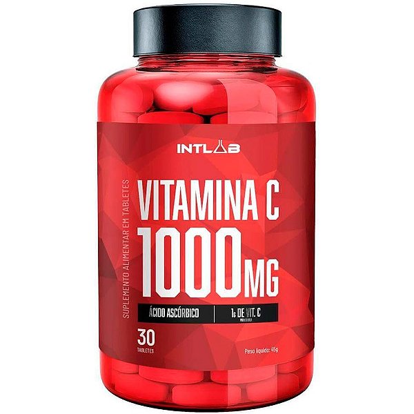 Vitamina C (1000mg) - 30 Tabletes - Intlab