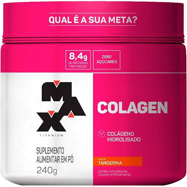 Colágeno Hidrolisado - 240g - Max Titanium